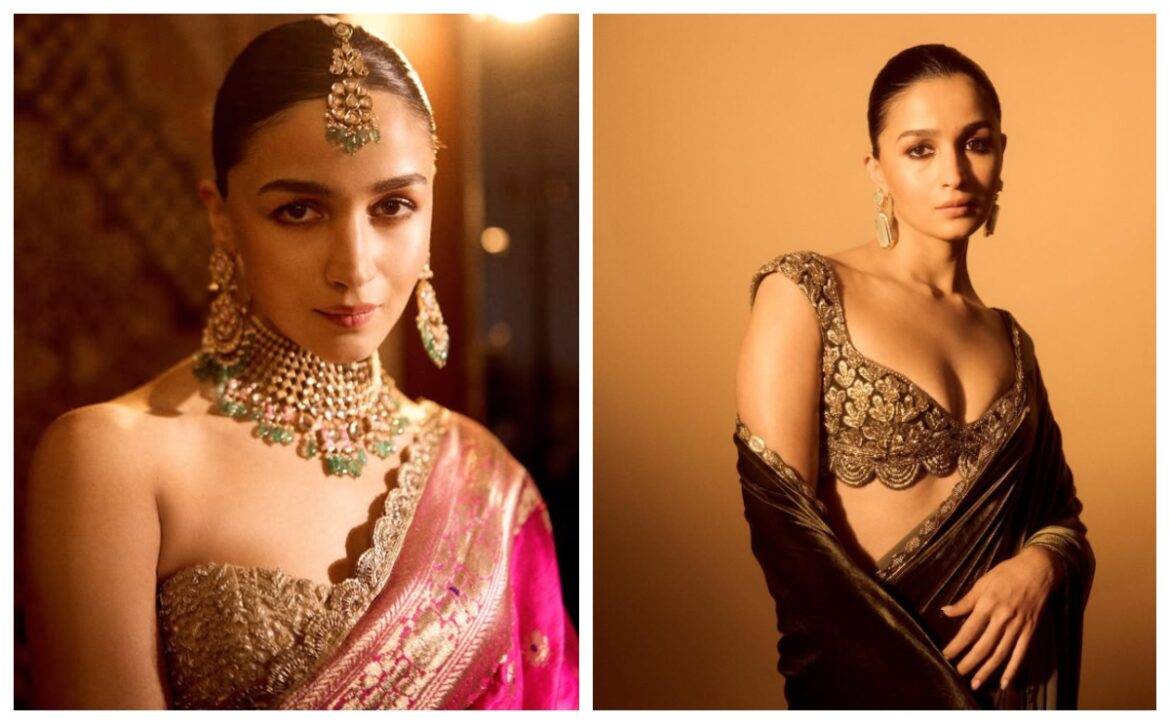 Alia Bhatt के ये 5 ब्लाउज डिजाइन आपकी साड़ी को देंगे रिच और ग्लैमरस लुक, आज ही करें ट्राई