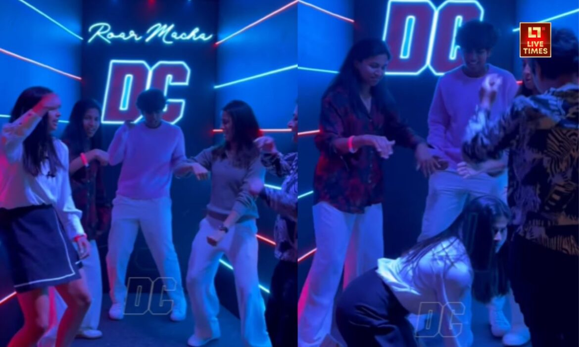 Delhi Capitals team players danced song Kala Chashma