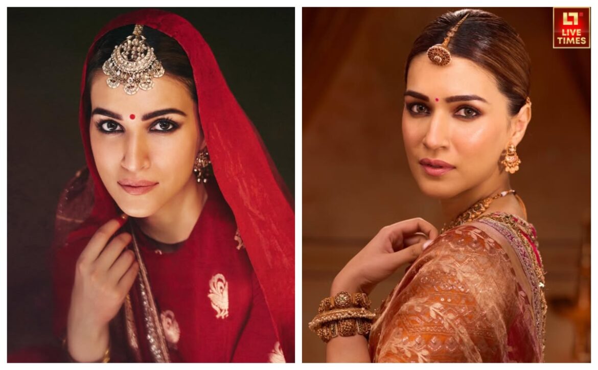 देसी कपड़ों में किसी अप्सरा से कम नहीं लगतीं Kriti Sanon, इस वेडिंग सीजन आप भी लूटे तारीफ