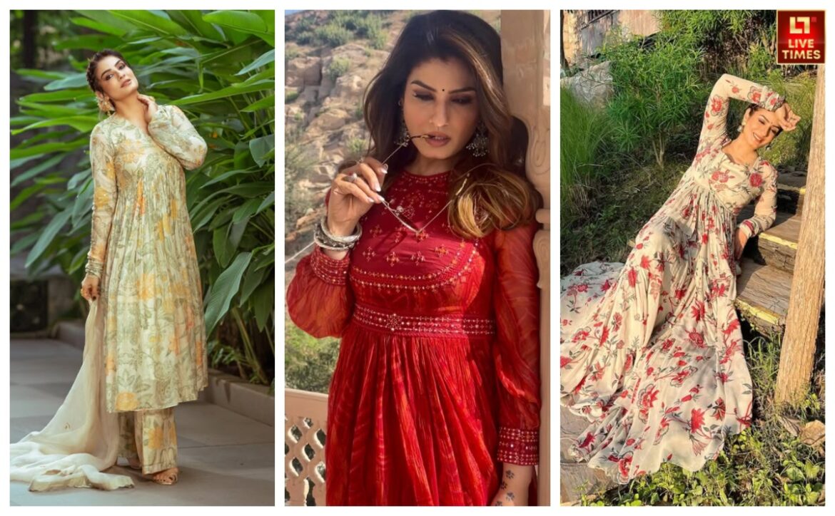गर्मियों के लिए बेस्ट है Raveena Tandon का कुर्ता कलेक्शन, पहनकर आप भी समर सीजन में लगेंगी चांद का टुकड़ा