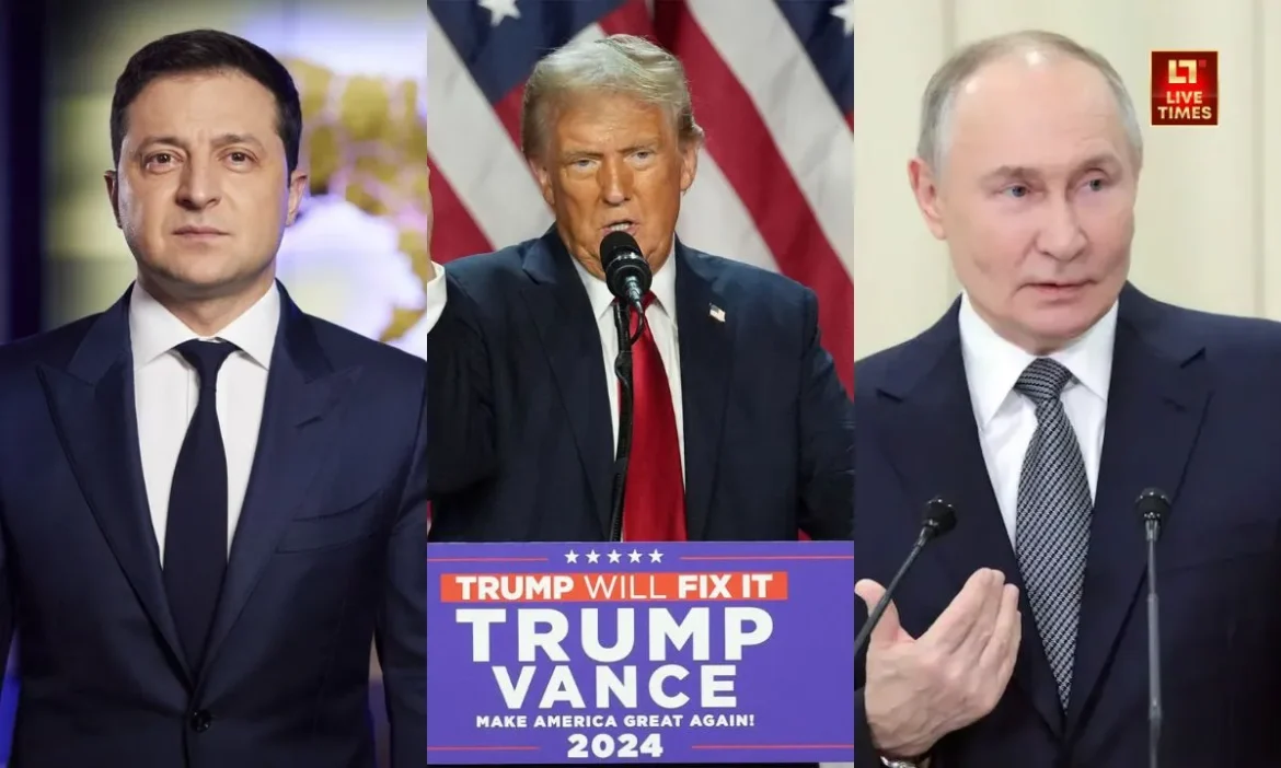 Russia-Ukraine War, Donald Trump, Vladimir Putin, Volodymyr Zelenskyy, European countries,