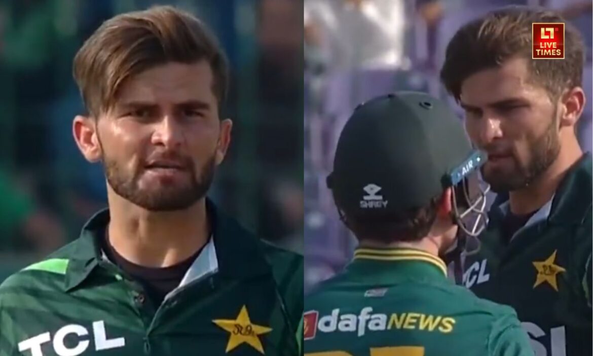 PAK vs SA Matthew Brietzk Shaheen Afridi clash Viral Video