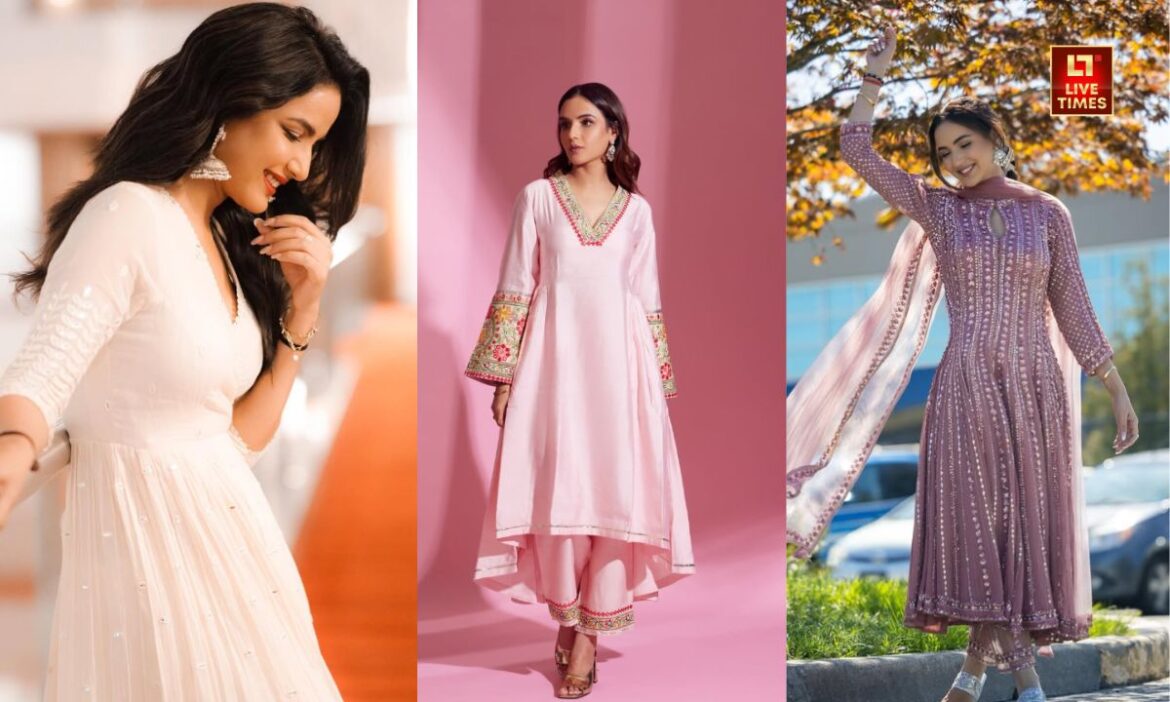 Jasmine Bhasin Suit Look : आज आपके लिए एक दम नया और स्टाइलिश जैस्मीन भसीन के सूट का लेटेस्ट कलेक्शन लेकर आए हैं. इस तरह के सूट आपको रॉयल लुक देंगे.