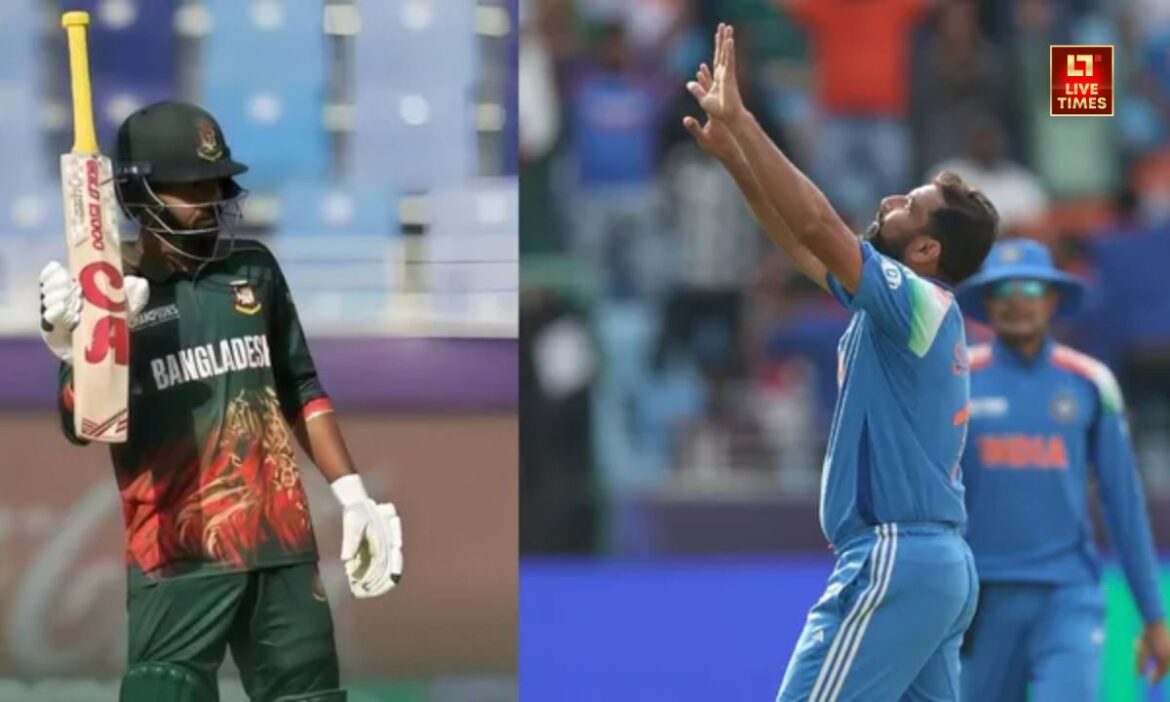 Champion Trophy 2025 : ICC चैम्प्यंस ट्रॉफी के लिए बांग्लादेश ने भारत को जीत के लिए 229 रनों का लक्ष्य दिया है. भारत के लिए मोहम्मद शमी ने 5 विकेट हासिल किए हैं.