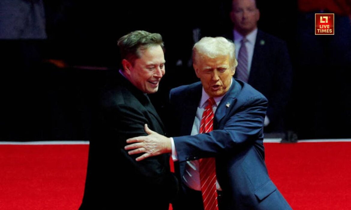 Donald Trump vs. Elon Musk: Tesla Share Price Falls