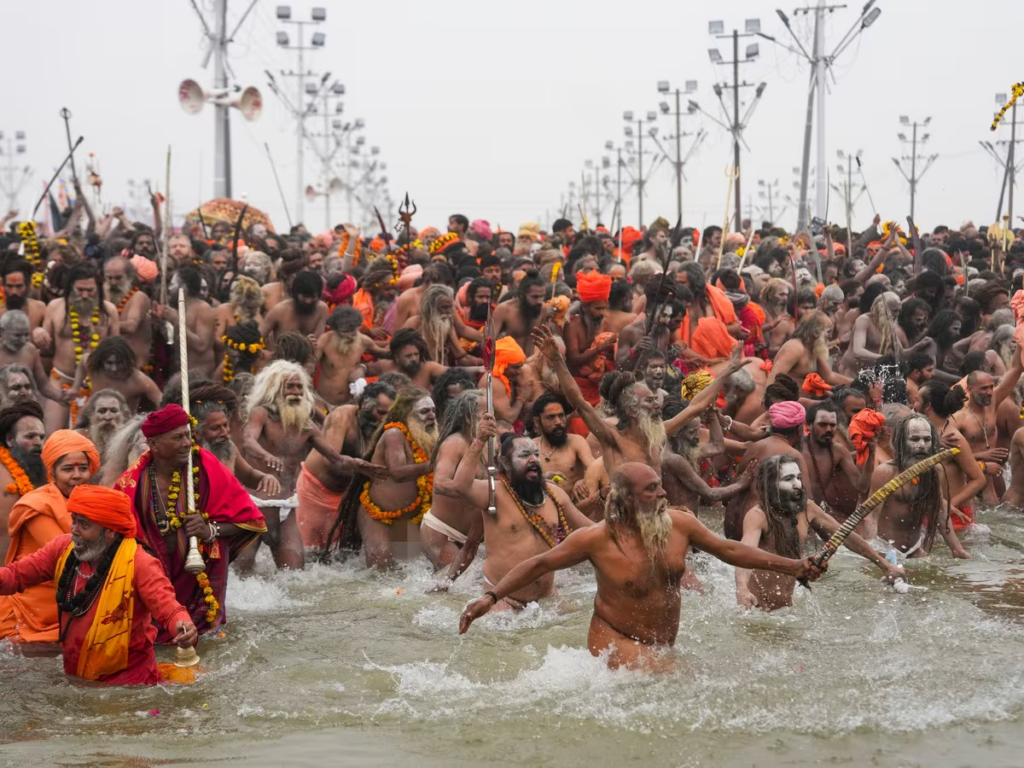 When did the Amrit bath take place? - Live Times