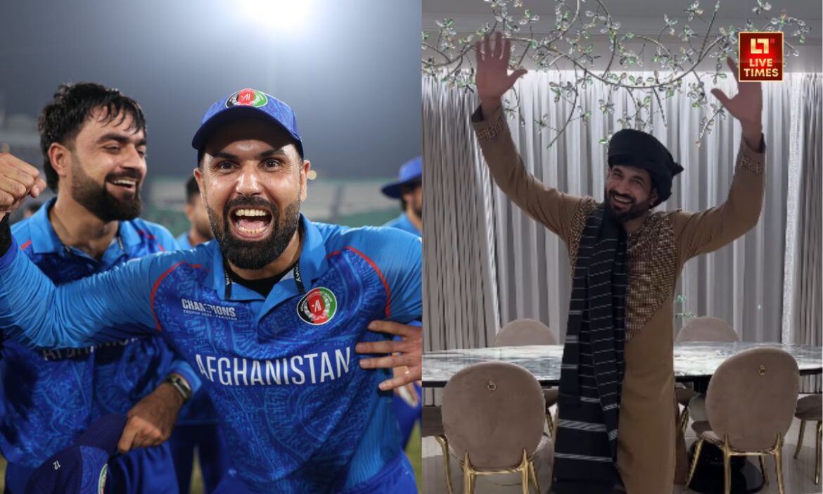 Irfan Pathan viral video celebrates Afghanistan win against England