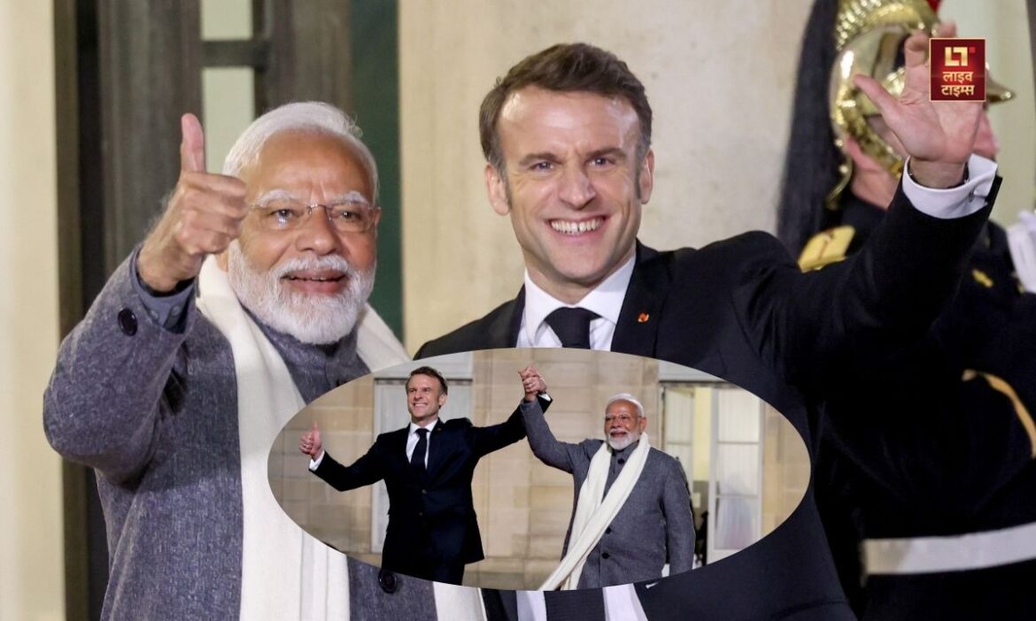 PM Modi attend Pari AI ​​Summit France Emmanuel Macron