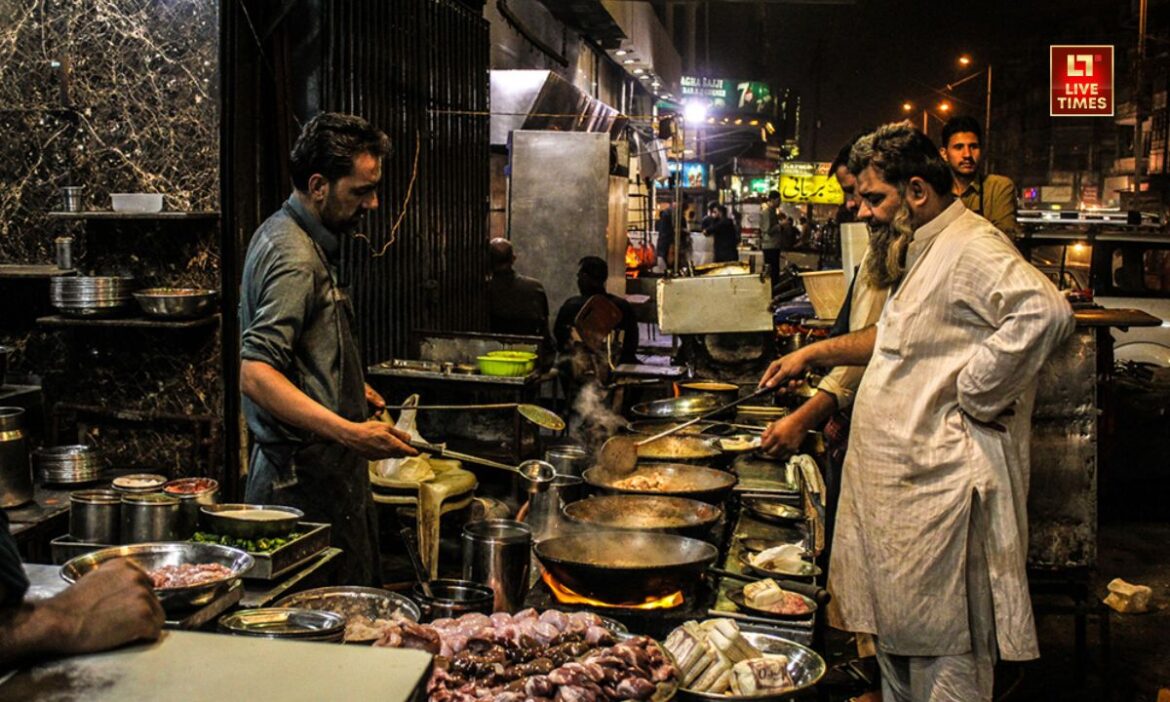 Food streets in Karachi