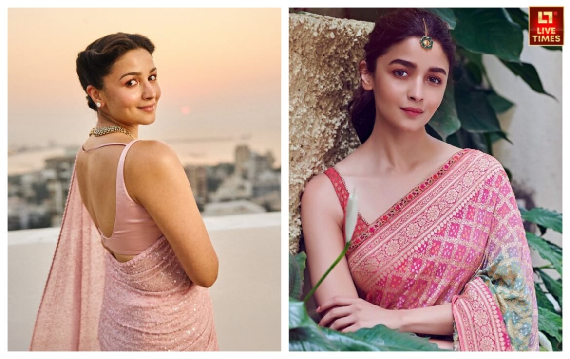 Alia Bhatt की खूबसूरती में चार चांद लगाती हैं ये डिजाइनर साड़ियां, इस वेडिंग सीजन आप भी करें इनकी खरीदारी