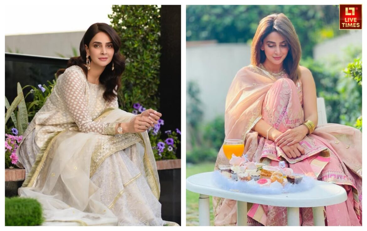 Pakistan ही नहीं भारत में भी खूब ट्रेंड कर रहे हैं Saba Qamar के ये सूट, पहनकर इफ्तार पार्टी में लगेंगी बहुत ही क्यूट