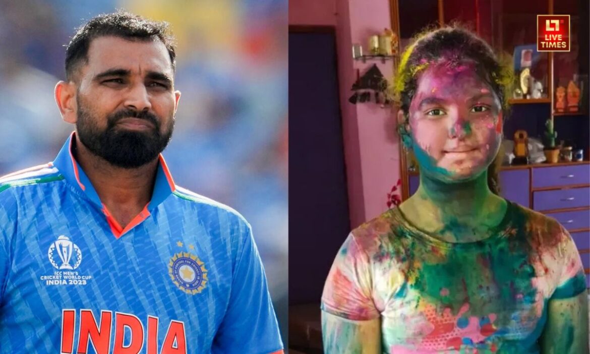 Shami Daughter Playing Holi : भारतीय टीम के तेज गेंदबाज मोहम्मद शमी की मुश्किलें थमने का नाम नहीं ले रही है. चैंपियंस ट्राफी के दौरान रोजा न रखने को लेकर बवाल खड़ा हुआ था और अब उनकी बेटी को लेकर खबर सामने आ रही है.