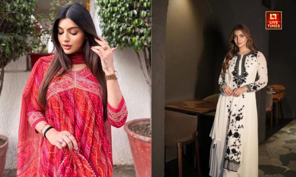 Akanksha Puri Suit Look : लड़कियों को सूट पहनना खूब पसंद होता है. वो शादी-पार्टी से लेकर नार्मल दिनों में भी सूट पहनतीं हैं.