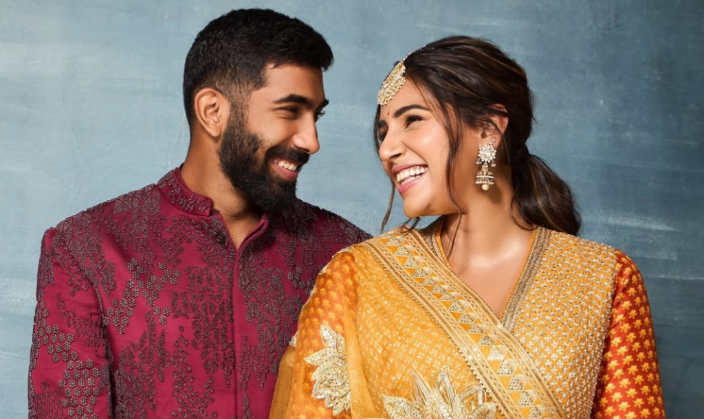 Jasprit Bumrah with Wife Sanjana Ganesan - Live Times