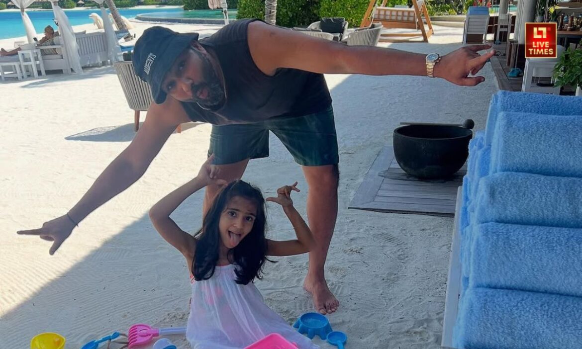 Rohit Sharma Vacation Picture Instagram