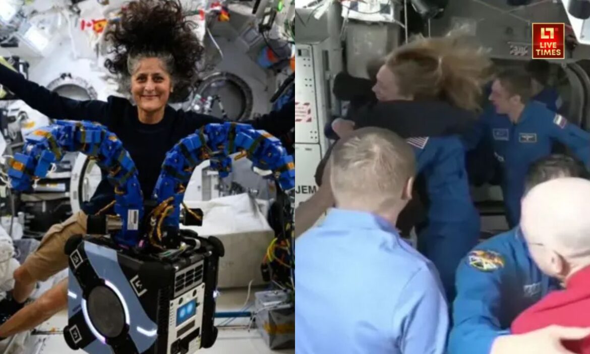 NASA Sunita Williams Butch Wilmore ISS Space X