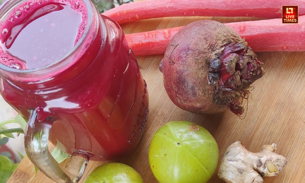 Beetroot & Amla Juice Recipe