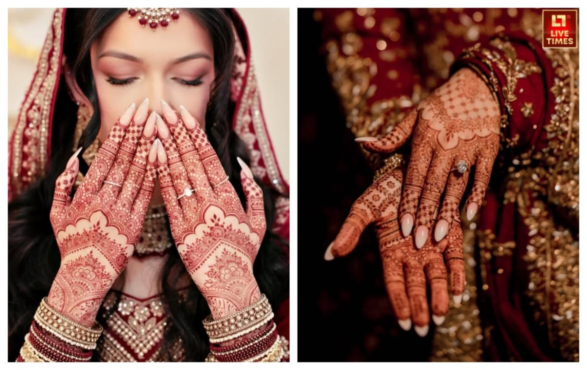 2025 में सबसे ज्यादा ट्रेंड कर रहे हैं हिना के ये 8 डिजाइन, सगाई की अंगूठी से ज्यादा होगी मेहंदी की तारीफ
