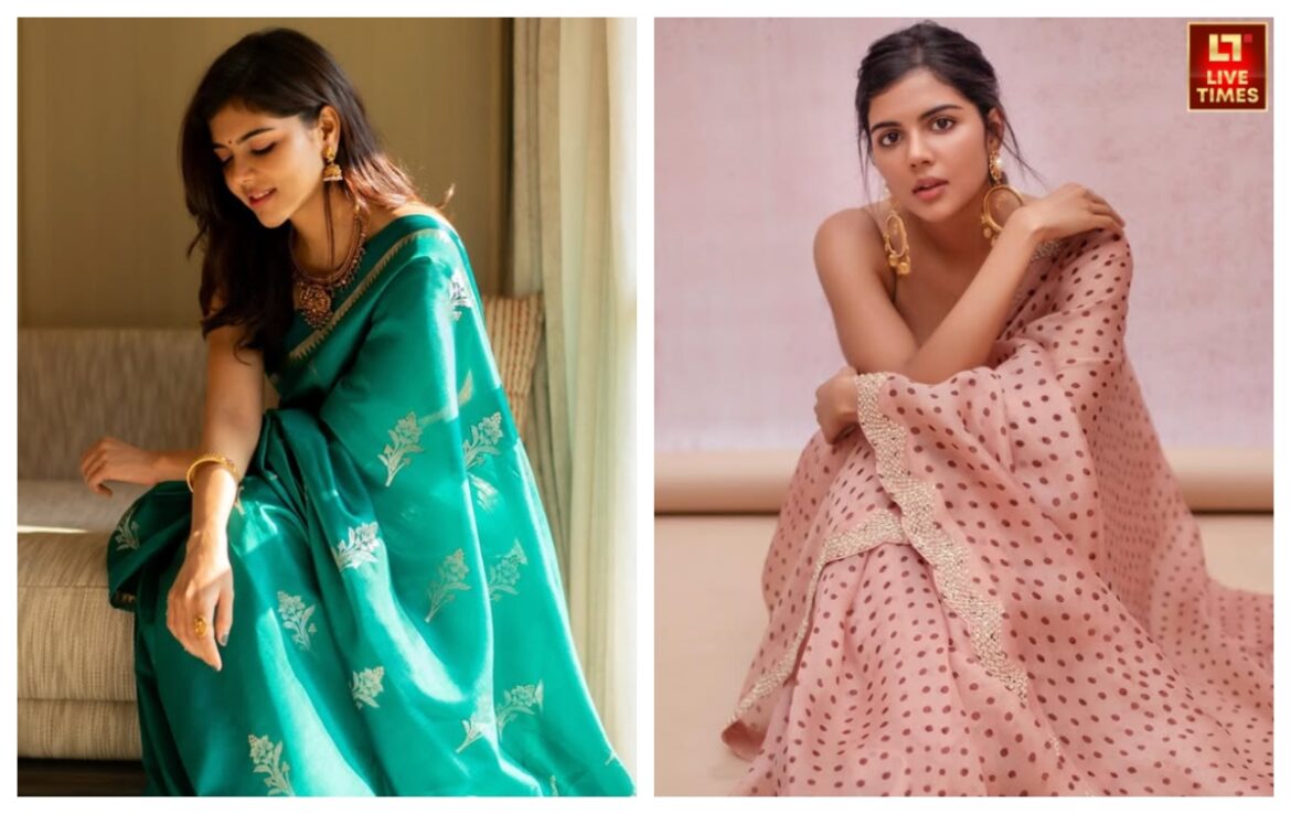 नवरात्रि में पहने Kalyani Priyadarshan जैसी खूबसूरत साड़ियां, मिलेगा एलिगेंट लुक और तारीफ भी होगी खूब