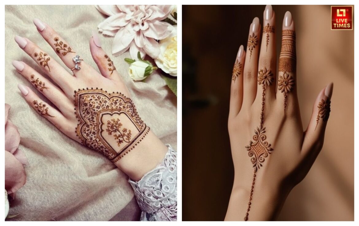 नहीं मिल पाया मेहंदी लगाने का टाइम, देख लें झटपट लगने वाले ये मिनिमल डिजाइन