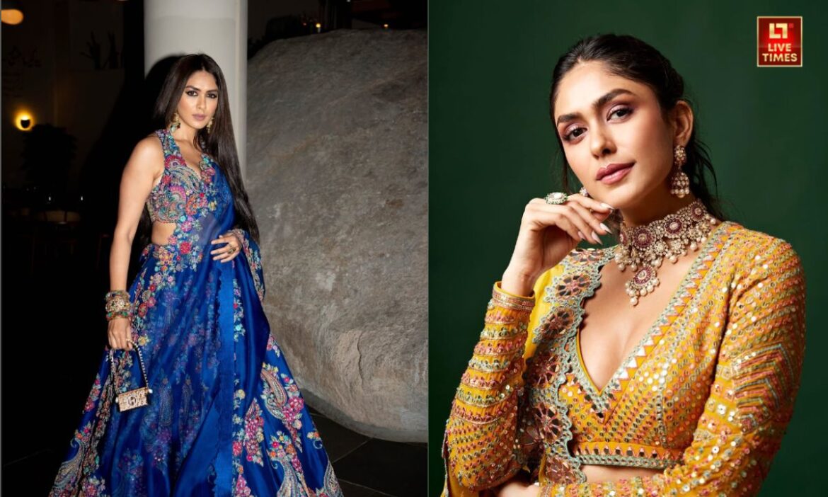 Mrunal Thakur Ethnic Look: बॉलीवुड की जानी मानी अभिनेत्री मृणाल ठाकुर एक्टिंग के साथ अपने शानदार फैशन सेंस की वजह से भी जानी जाती हैं. आज हम उनके एथनिक कलेक्शन लेकर आए हैं.