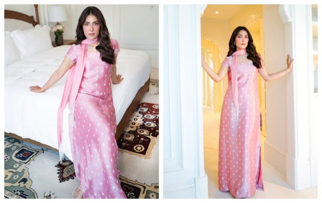 Floor length suit