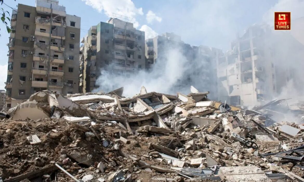 Israel Strikes Southern Beirut overnight targeted Hezbollah