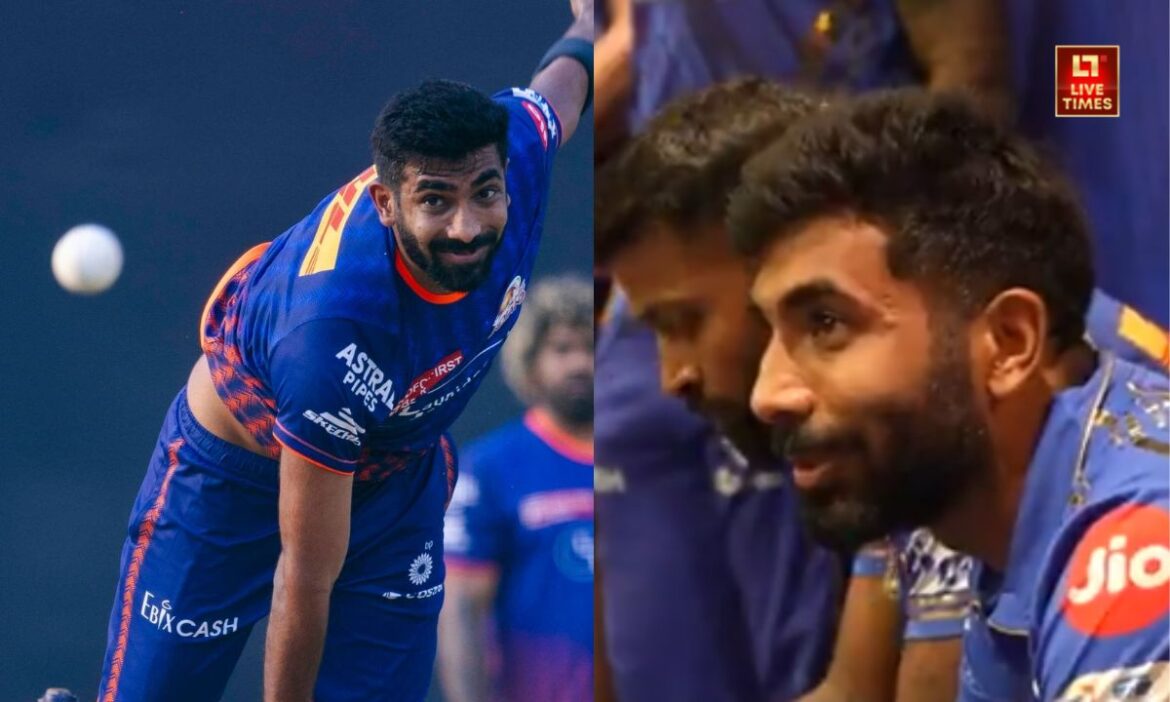 IPL 2025 MI vs RCB Match Jasprit Bumrah Welcome