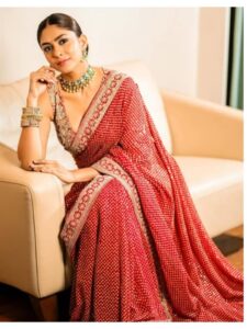 Wear this bangle set with a red saree, it will add to your beauty