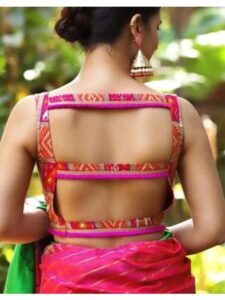 Wear these 5 zari border blouses in the wedding season