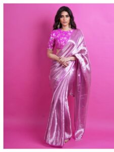 When Karishma Tanna wears a beautiful saree-suit, everyone will go crazy