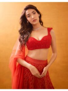 Everyone will be impressed by Medha Shankar's beautiful saree-lehenga