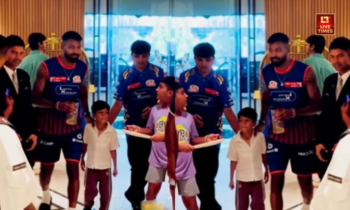 IPL 2025 Hardik Pandya son Agastya Viral Video