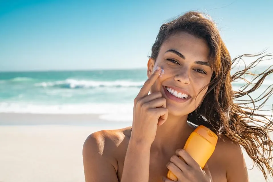 Use sunscreen on face