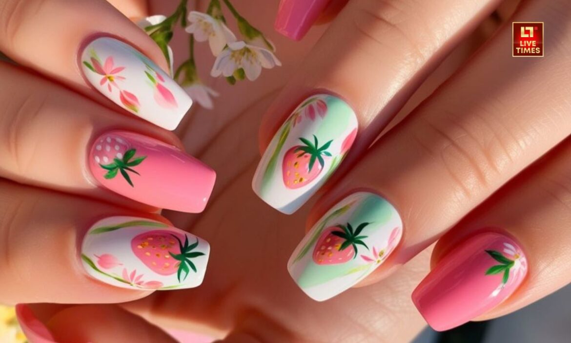 Trendy Nails Art : गर्मियों में अपने नेल्स को ताजा लुक देने के लिए आप इस तरह के नेल आर्ट डिजाइन ट्राई कर सकती हैं, ोज आपके नेल्स को अलग लुक देंगे.