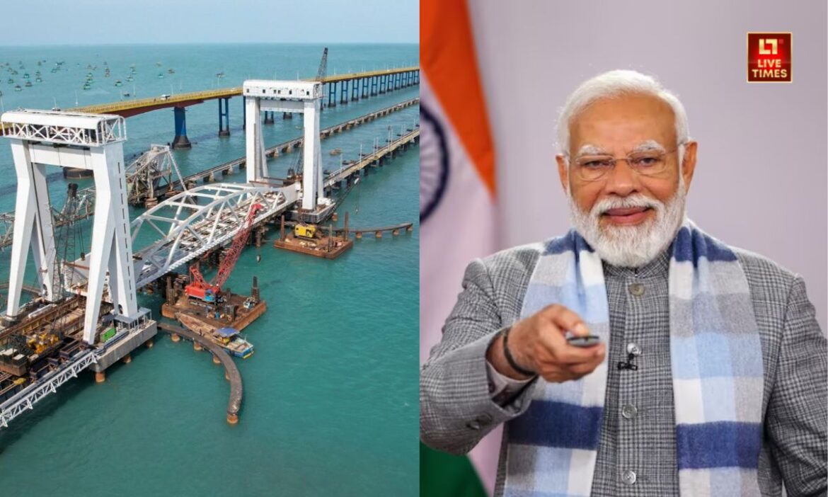 PM Modi Pamban Bridge Inaugurated