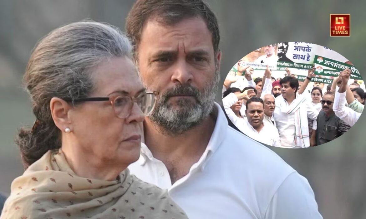 Congress protesting across country National Herald case