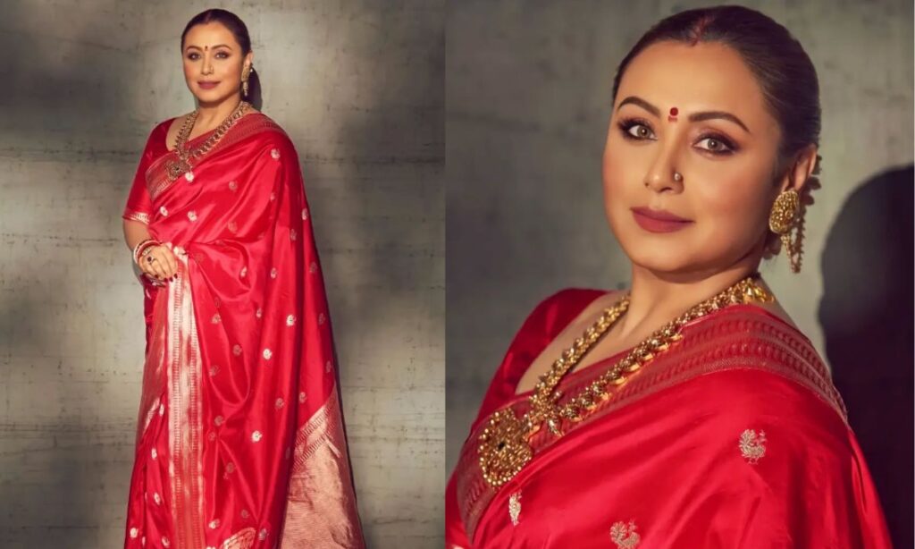 Rani Mukerji in Banarasi Saree