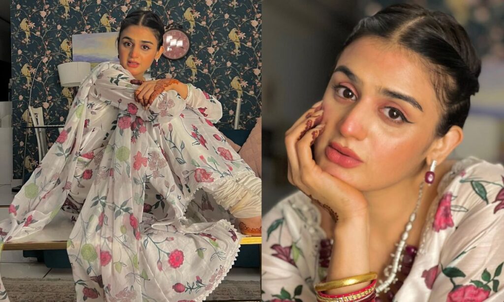Floral Anarkali Suit