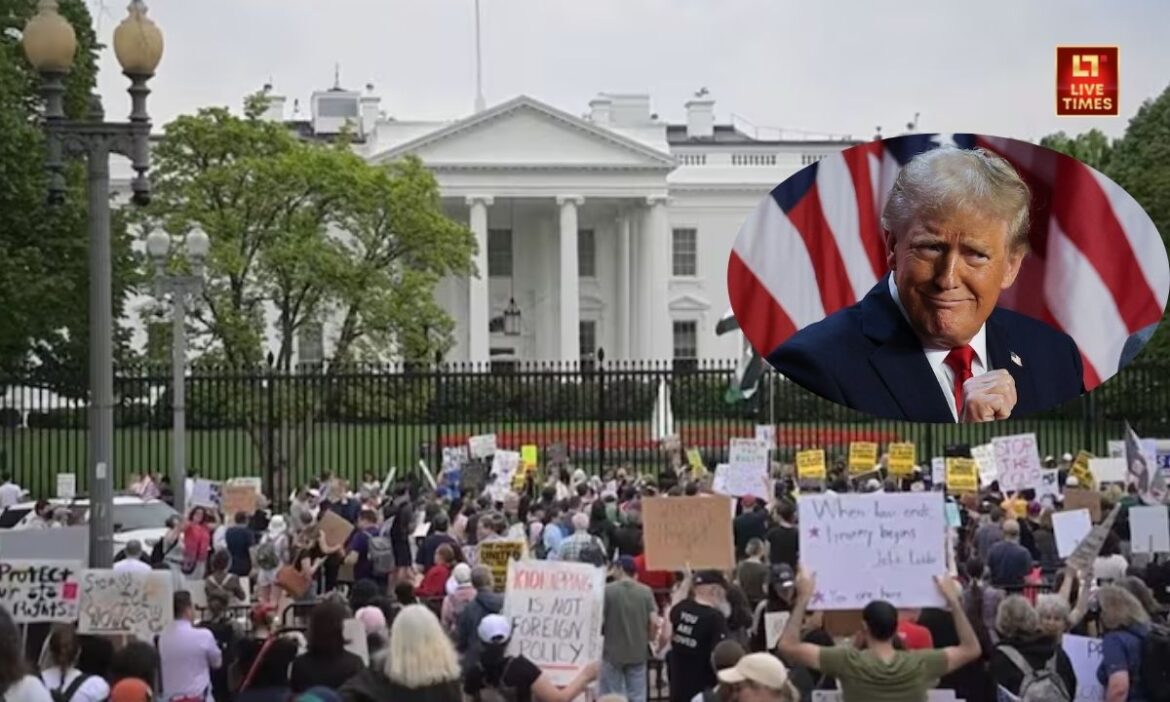 Donald Trump Against 50501 protests