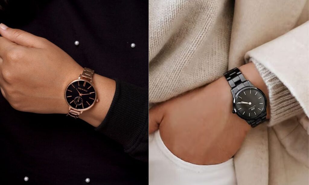 Round dial watches for women