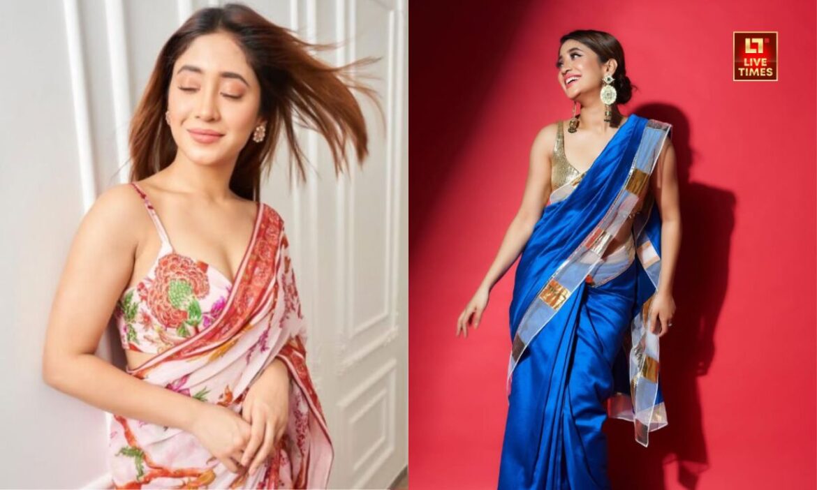 Shivangi Joshi Saree Look : आज हम आपके लिए टीवी एक्ट्रेस शिवांगी जोशी के साड़ी लुक्स लेकर आए हैं, जो आजकल काफी ट्रेंड में हैं और माडर्न टच देते हैं.