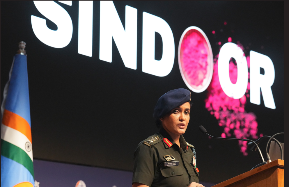 Colonel Sophia Qureshi in operation Sindoor press conference