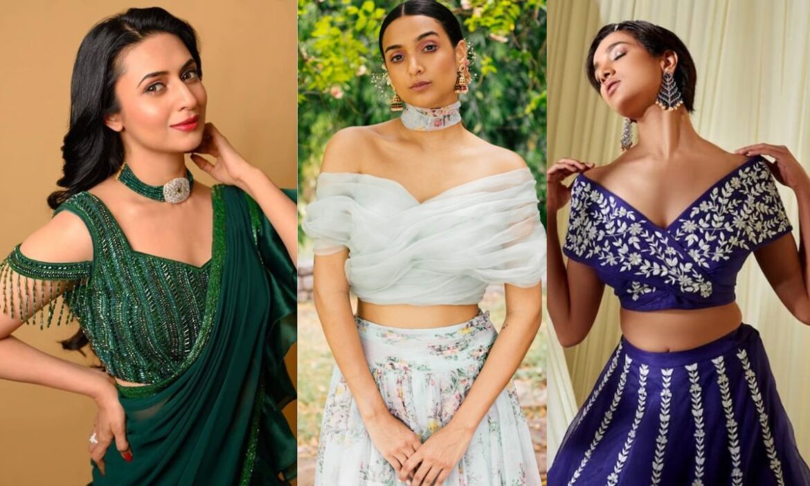 Blouse Sleeves For Broad Shoulder