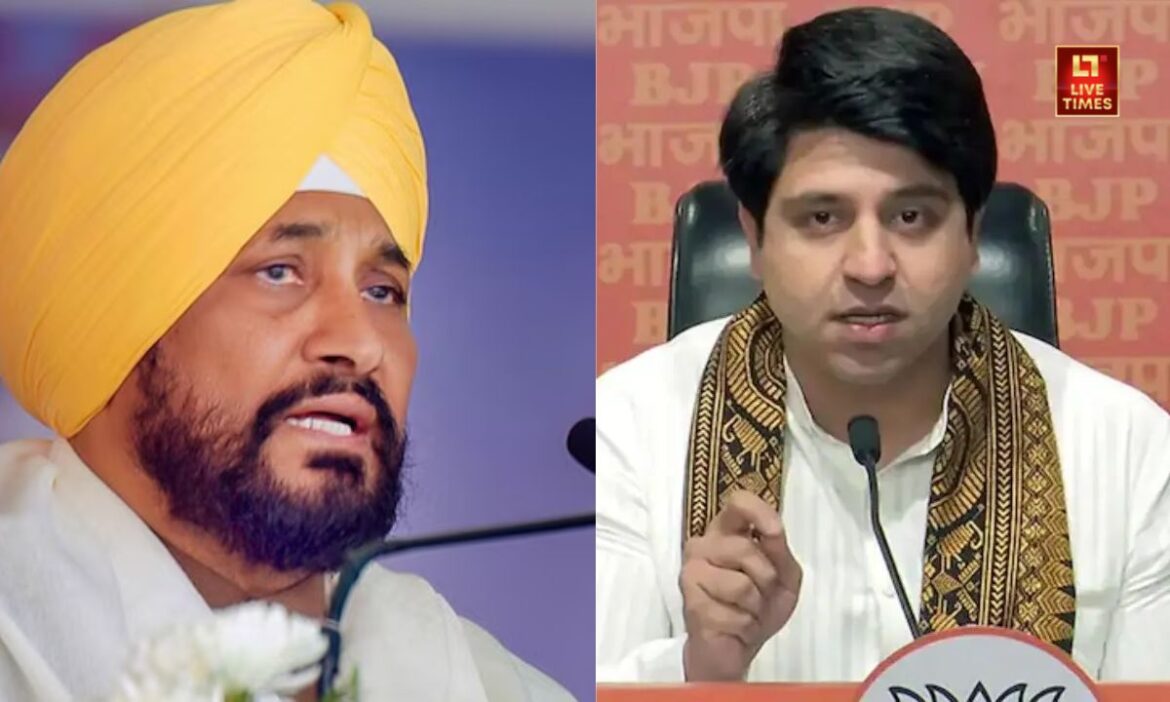 BJP Congress War Charanjit Singh Channi surgical strike question