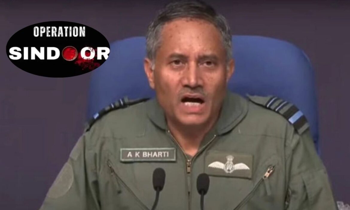 Director General of Air Operations Air Marshal AK Bharti