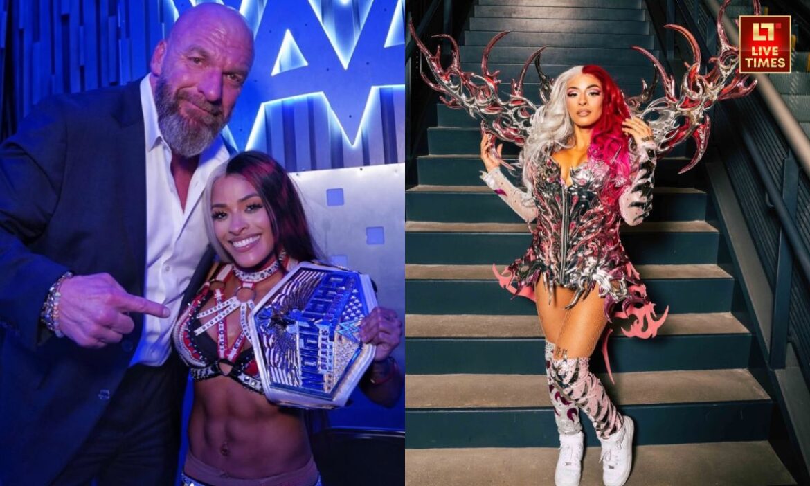 WWE Zelina Vega vs Asuka Fight