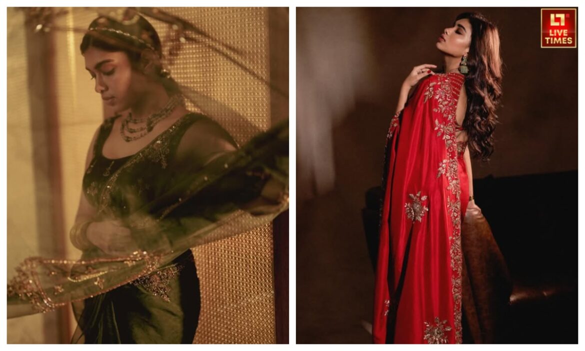 पहले कभी नहीं देखें होंगे Dushara Vijayan जैसे ब्लाउज, साड़ी के साथ पहनकर आप भी लगेंगी करीना कपूर