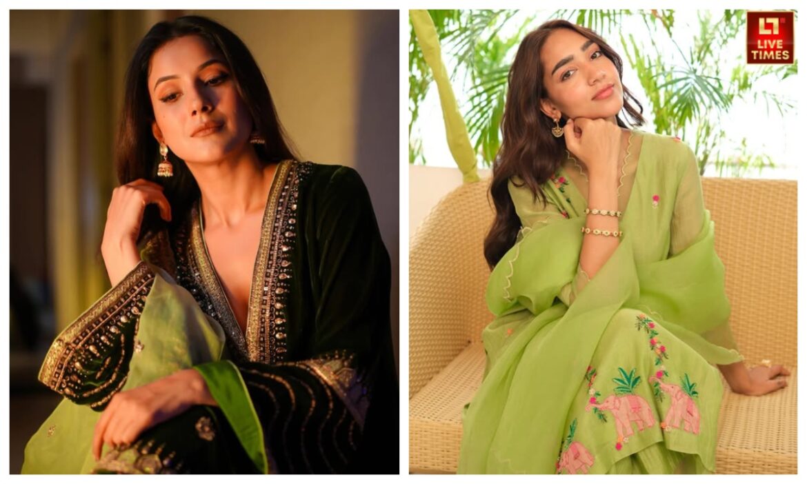 गर्मियों में हो जाएं पूरी ग्रीन, पहने ये 7 हरे रंग के सलवार सूट और दिखें सबसे हसीन