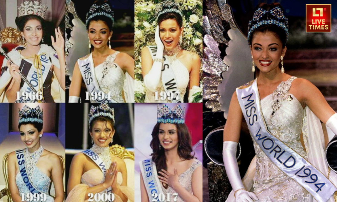 मिस वर्ल्ड के खिताब पर अबतक छह भारतीय हसीनाओं ने कब्जा जमाया है. इन हसीनाओं में ऐश्वर्या राय और प्रियंका चोपड़ा भी शामिल हैं.